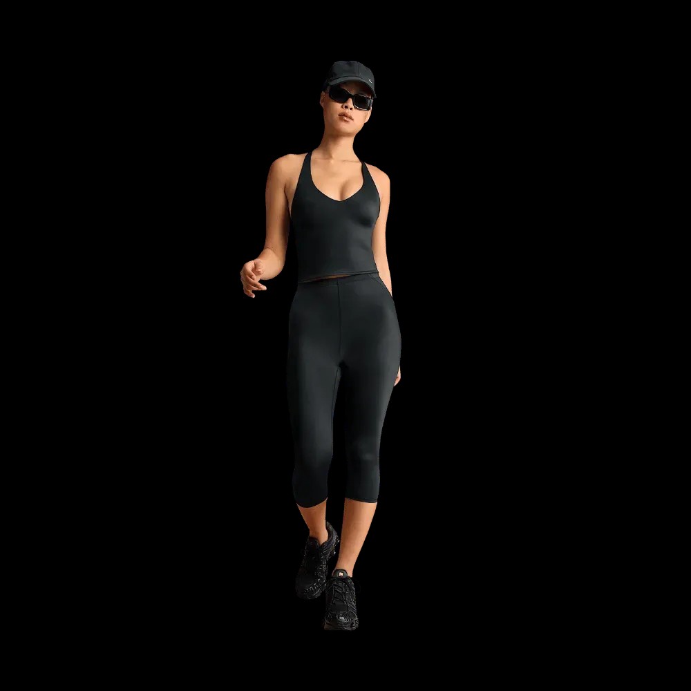 Women's Nike X Skims High-Waisted 17" Leggings with Drawcord Obsidian - HypeFly India View 1