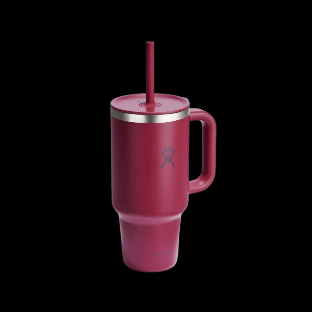 Hydro Flask 32 oz Travel Brick Red - HypeFly India View 2