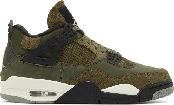 Air Jordan 4 Retro SE Craft 'Olive' - HypeFly India View 1