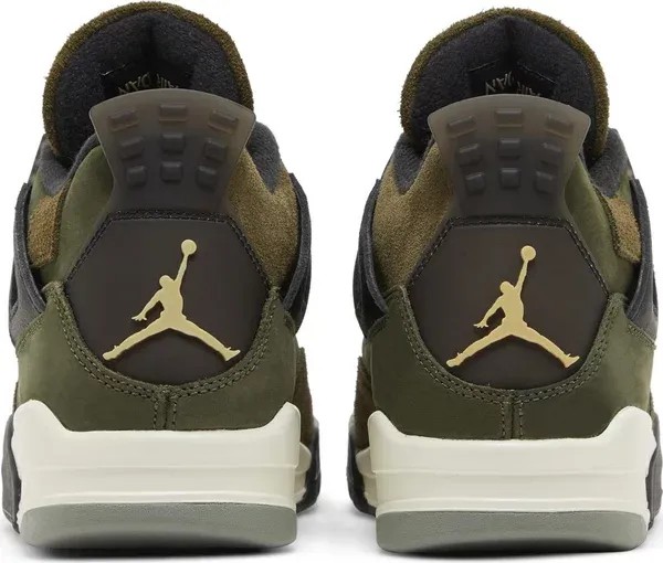 Air Jordan 4 Retro SE Craft 'Olive' - HypeFly India View 3