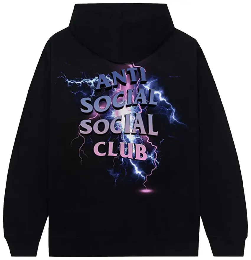 Anti Social Social Club Bolt From The Blue Hoodie - HypeFly India View 1