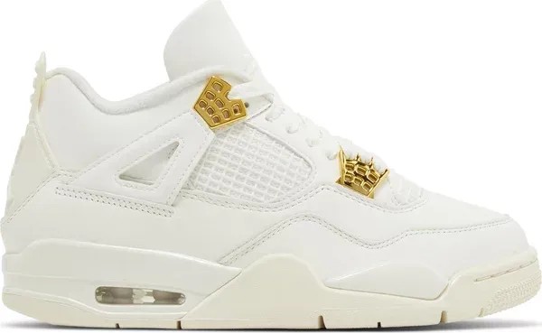 Air Jordan 4 Retro 'Metallic Gold' - HypeFly India View 1