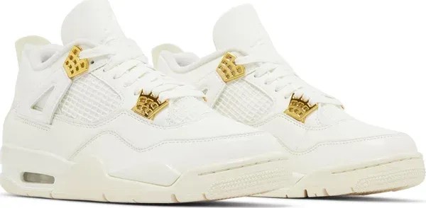 Air Jordan 4 Retro 'Metallic Gold' - HypeFly India View 3