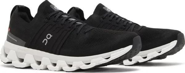 Cloudswift 3 'All Black' On Running - HypeFly India View 3