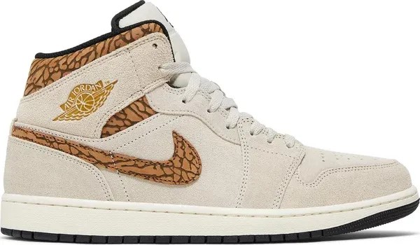 Air Jordan 1 Mid SE 'Brown Elephant' - HypeFly India View 1