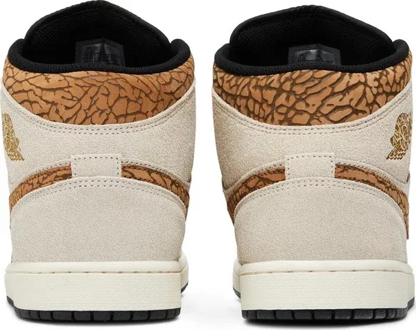 Air Jordan 1 Mid SE 'Brown Elephant' - HypeFly India View 3