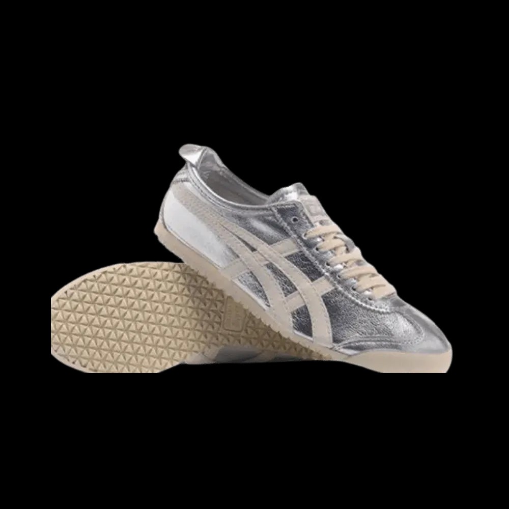 Onitsuka Tiger Mexico 66 Silver Off White - HypeFly India View 5