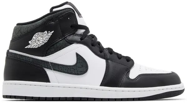 Air Jordan 1 Mid SE 'Panda Elephant' - HypeFly India View 1