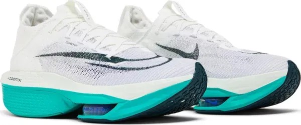 Air Zoom Alphafly NEXT% 2 'White Clear Jade' - HypeFly India View 3