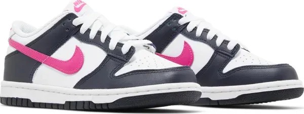 Nike Dunk Low GS 'Obsidian Fierce Pink' - HypeFly India View 2