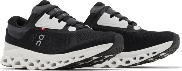 On Running Cloudstratus 3 'Black/Frost' - HypeFly India View 2