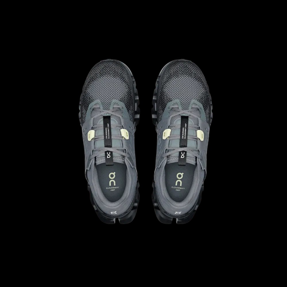 On Running Cloudswift Amp Stone Black - HypeFly India View 3