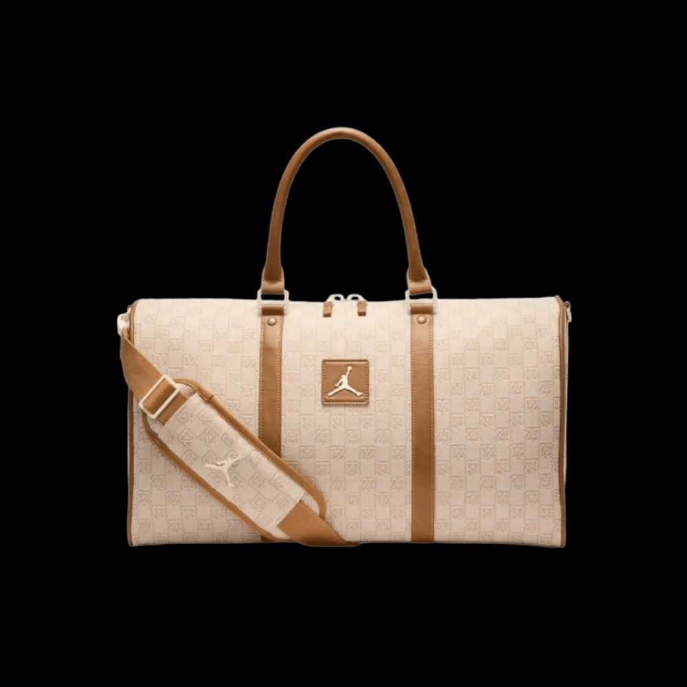 Jordan Monogram 25L Duffle Bag - Coconut Milk - HypeFly India View 1