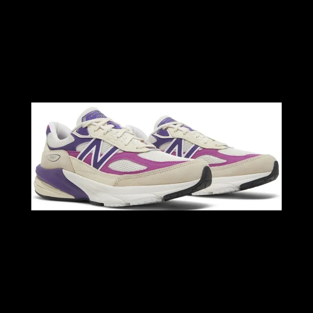 Teddy Santis X New Balance 990v6 Made in USA 'Macadamia Nut Magenta' - HypeFly India View 4