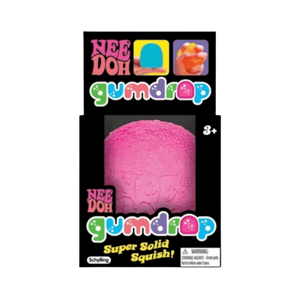 NeeDoh Gumdrop Squishy Fidget Toy Pink - HypeFly India View 1