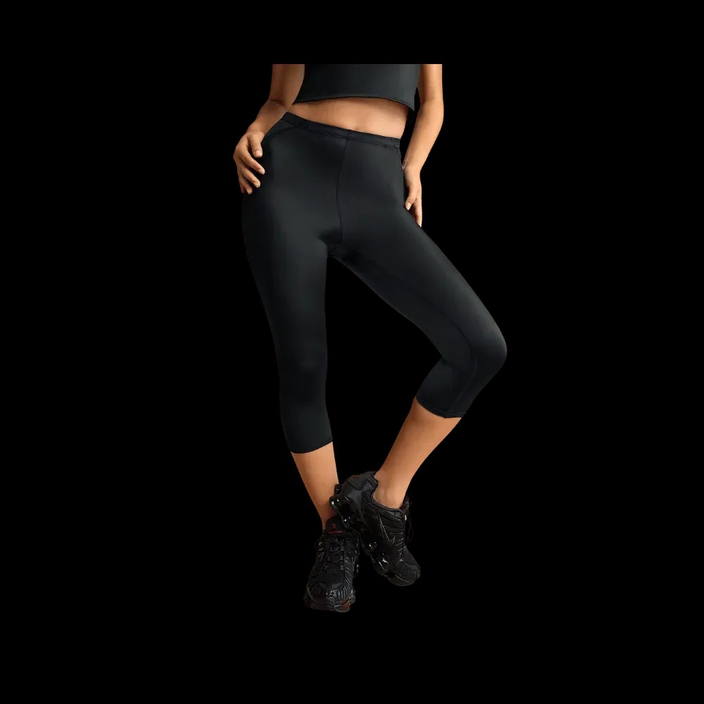 Women's Nike X Skims High-Waisted 17" Leggings with Drawcord Obsidian - HypeFly India View 4