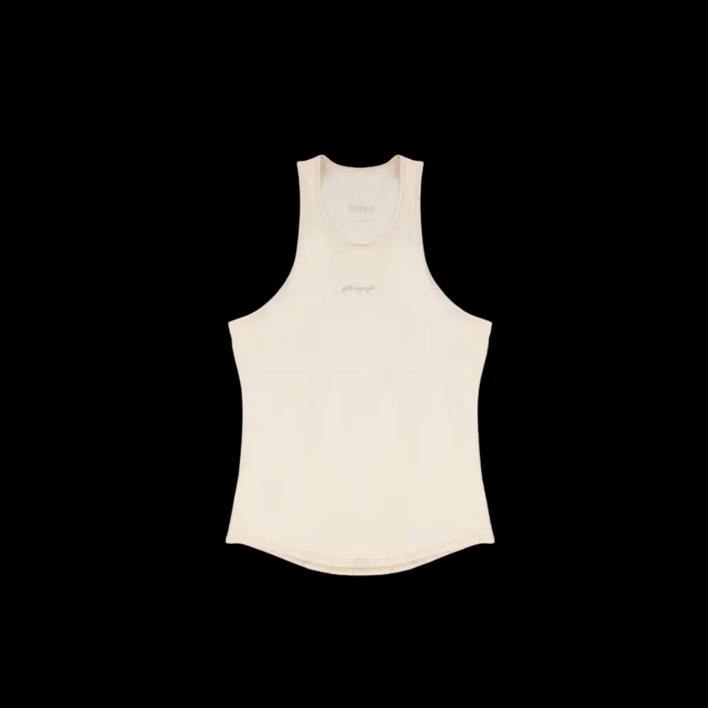 Young LA Signature Tanks Off-White - HypeFly India View 1