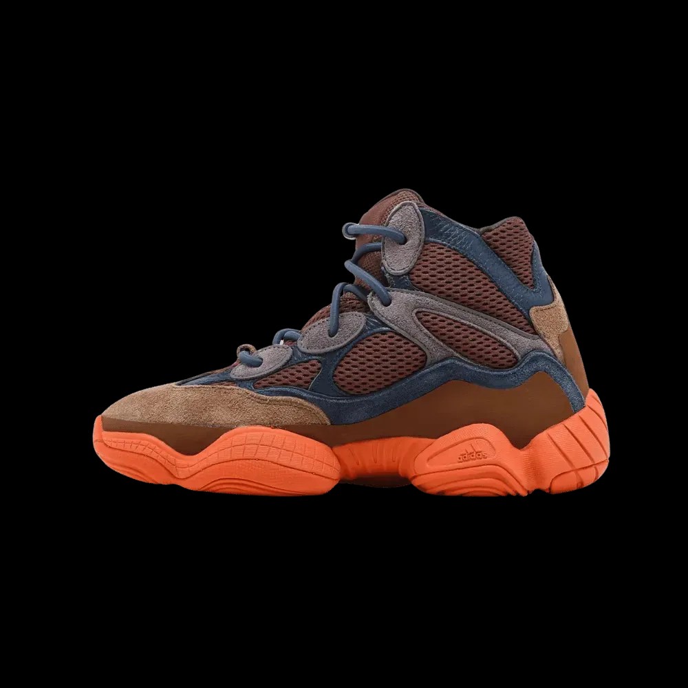 Yeezy 500 High 'Tactical Orange' - HypeFly India View 5