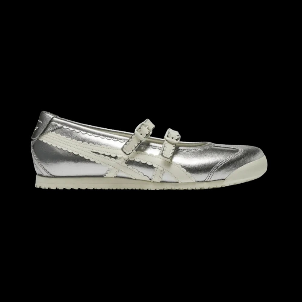 Onitsuka Tiger Mexico 66 TGRS Silver Cream  - HypeFly India View 1