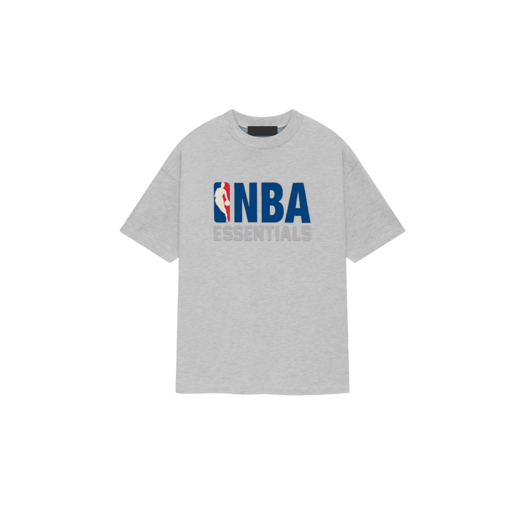 Fear of God Essentials NBA TeeLight Heather - HypeFly India View 1