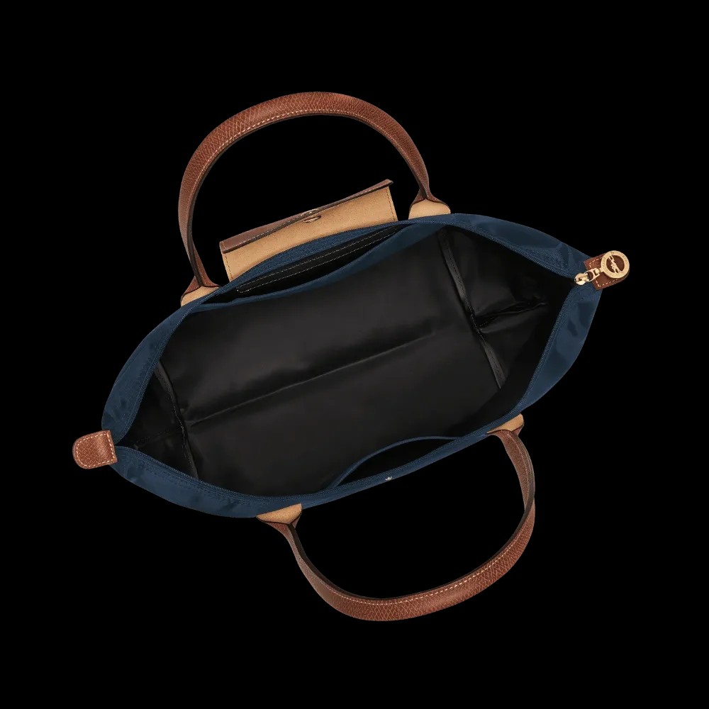 Longchamp Le Pliage Original M Tote bag Navy - Recycled canvas - HypeFly India View 3