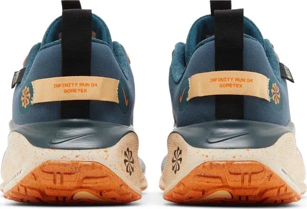 ReactX Infinity Run 4 GORE-TEX 'Deep Jungle Total Orange' - HypeFly India View 3