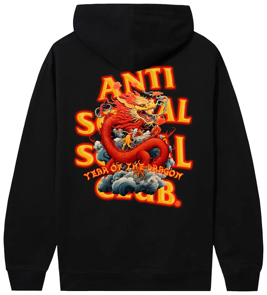 Anti Social Social Club No Sympathy Hoodie 'Black' - HypeFly India View 1