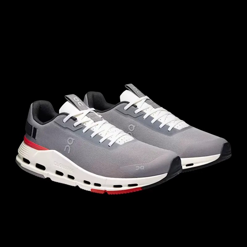 On Running Cloudnova Form 2 Fog Red - HypeFly India View 3