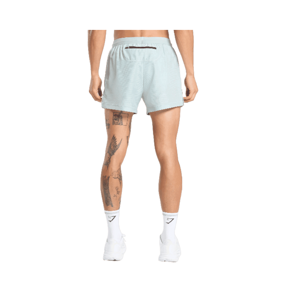 Gymshark Running Shorts Cool Blue - HypeFly India View 2