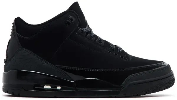 Air Jordan 3 Retro 'Black Cat' 2025 - HypeFly India View 1