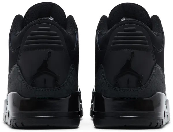 Air Jordan 3 Retro 'Black Cat' 2025 - HypeFly India View 3