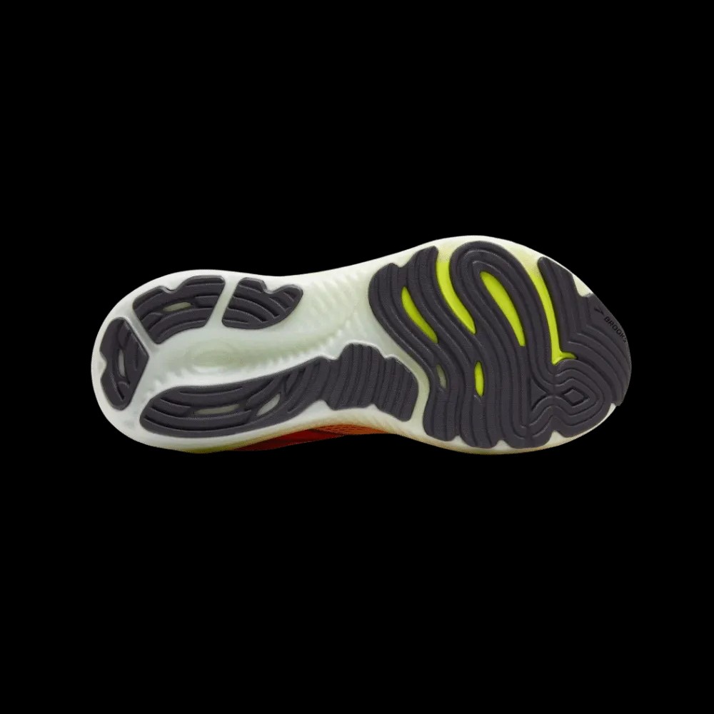 Brooks Glycerin 22 Orange Nightlife White - HypeFly India View 4