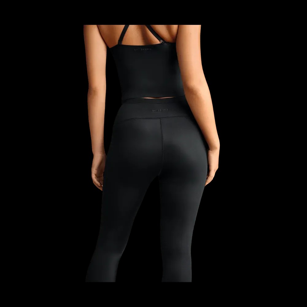 Women's Nike X Skims High-Waisted 17" Leggings with Drawcord Obsidian - HypeFly India View 2