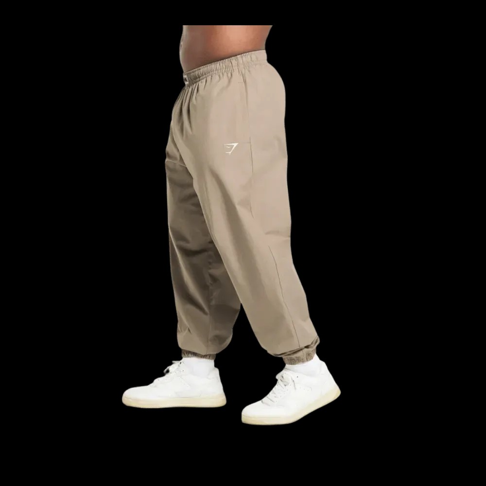 Gymshark Pumper Pants Lifestyle Brown - HypeFly India View 2