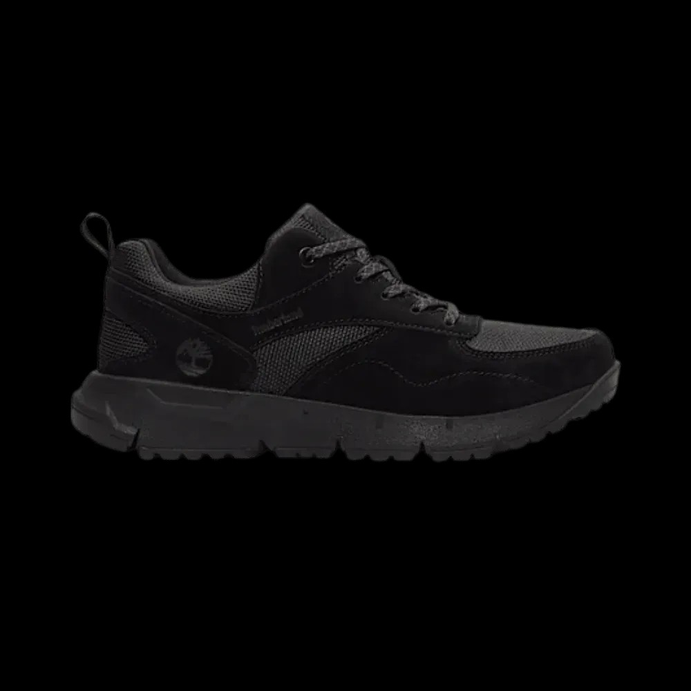 Timberland Voyager Park Low Lace-Up Sneaker Black Mesh Men'S - HypeFly India View 1