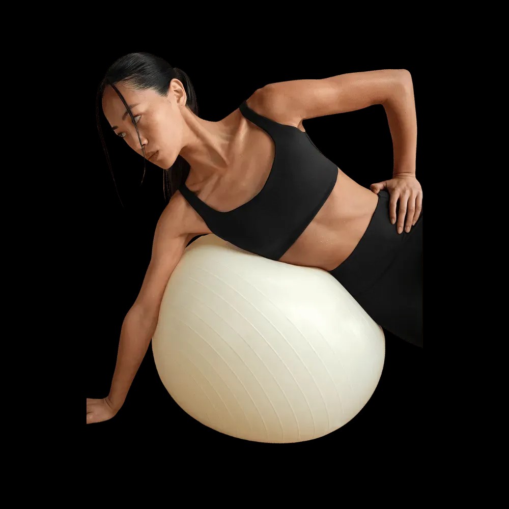 Nike X Skims Women's Scoop-Neck Bra Obsidian - HypeFly India View 5