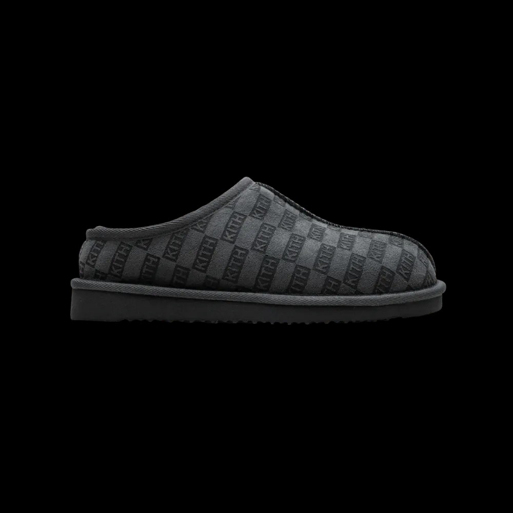 Kith Monogram Shearling Slippers - Stadium - HypeFly India View 1