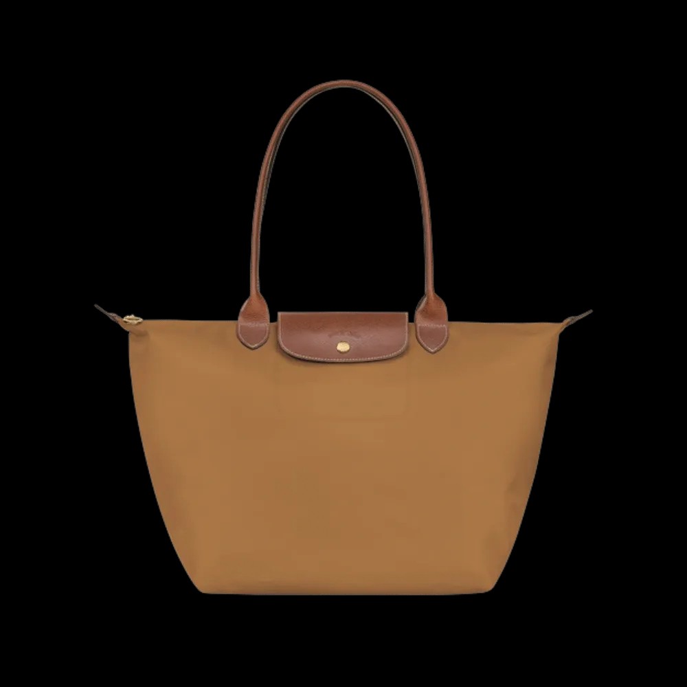 Longchamp Le Pliage Original M Tote bag Fawn - Recycled canvas - HypeFly India View 1