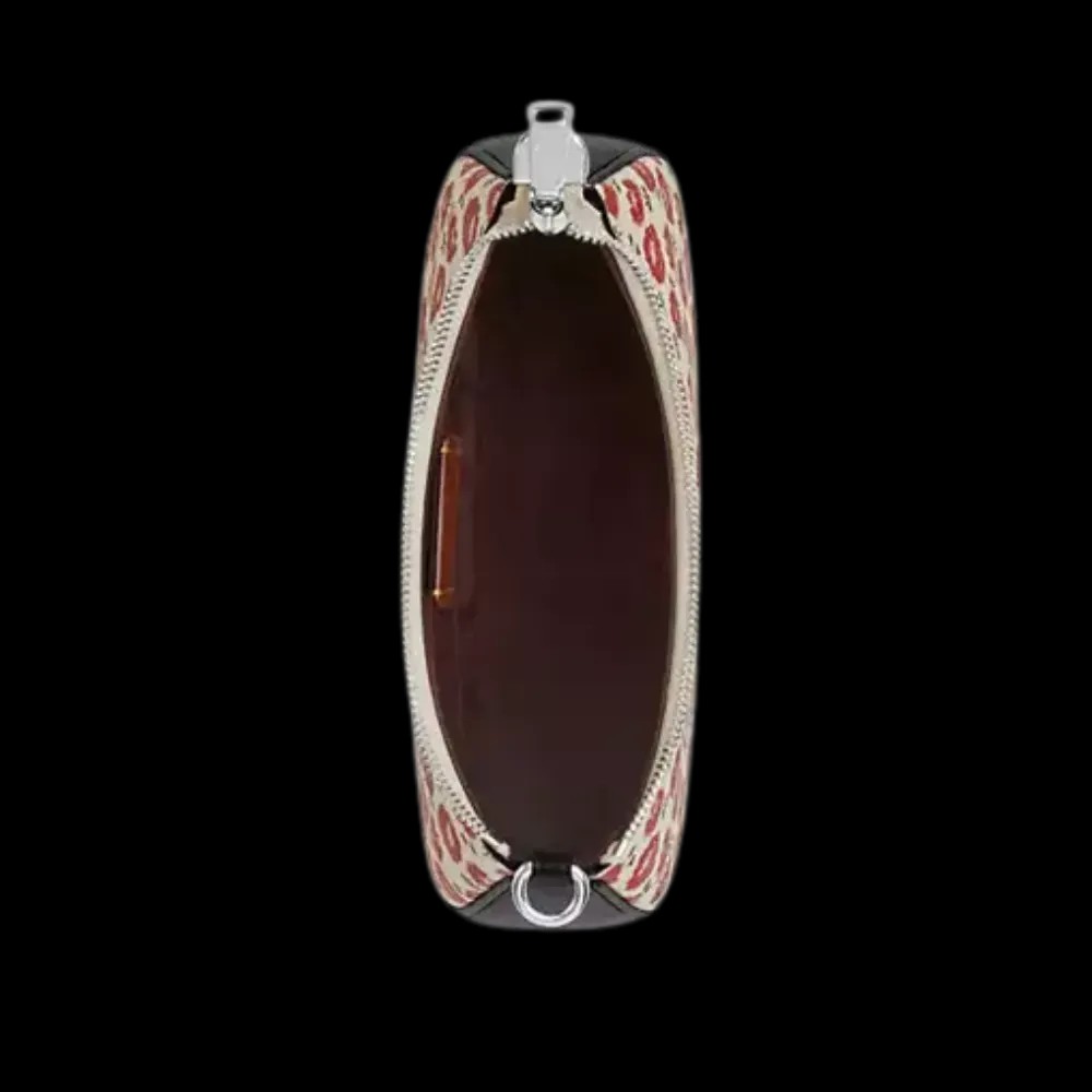 Coach Teri Shoulder Bag With Floral Print Chalk - HypeFly India View 4