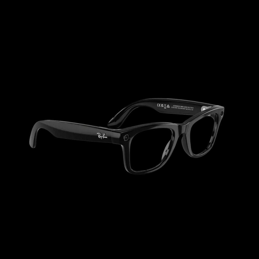 Ray-Ban Meta Wayfarer Shiny Black - Gen 2 - HypeFly India View 2