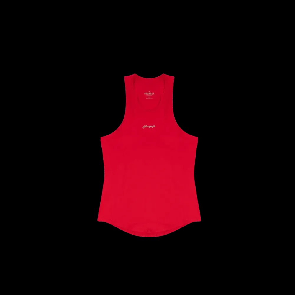 Young LA Signature Tanks Red - HypeFly India View 1