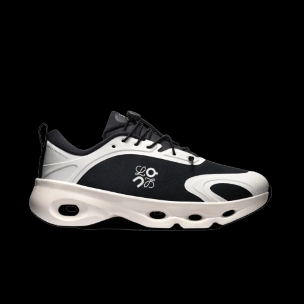 Loewe x On Running Cloudsolo Black Eggshell - HypeFly India View 1