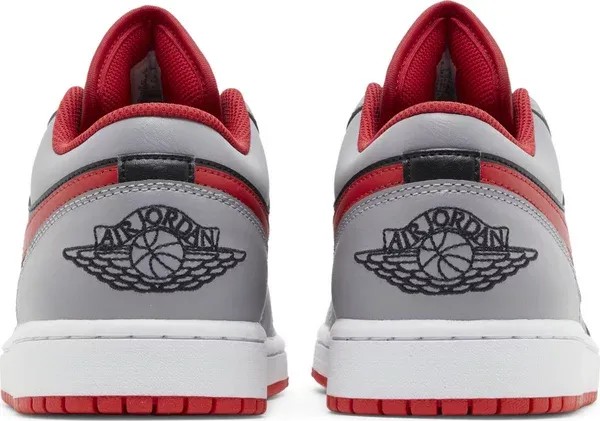 Air Jordan 1 Low 'Cement Fire Red' - HypeFly India View 3