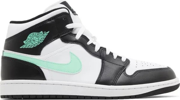 Air Jordan 1 Mid 'Green Glow' - HypeFly India View 1