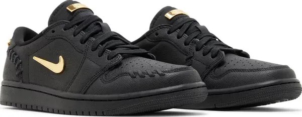 Air Jordan 1 Low Method of Make 'Black' - HypeFly India View 2