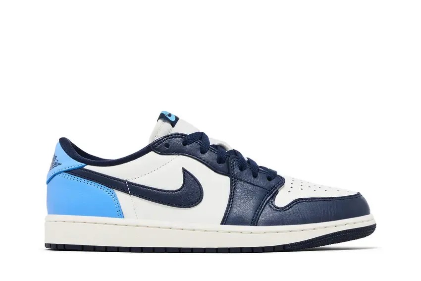Air Jordan 1 Retro Low OG 'Obsidian UNC' - HypeFly India View 1