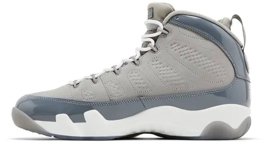 Air Jordan 9 Retro 'Cool Grey' 2025 - HypeFly India View 2