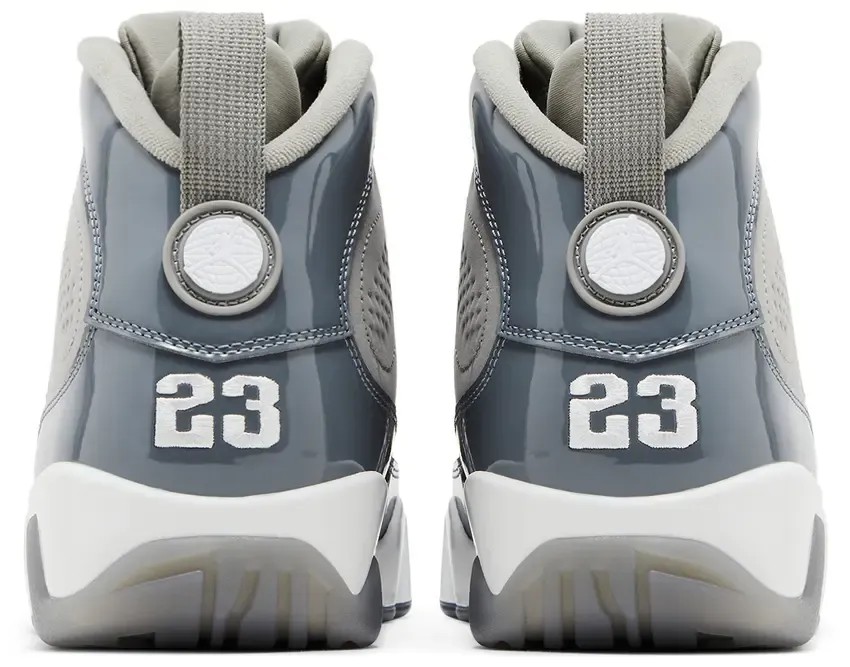 Air Jordan 9 Retro 'Cool Grey' 2025 - HypeFly India View 4