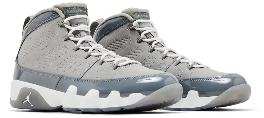 Air Jordan 9 Retro 'Cool Grey' 2025 - HypeFly India View 3