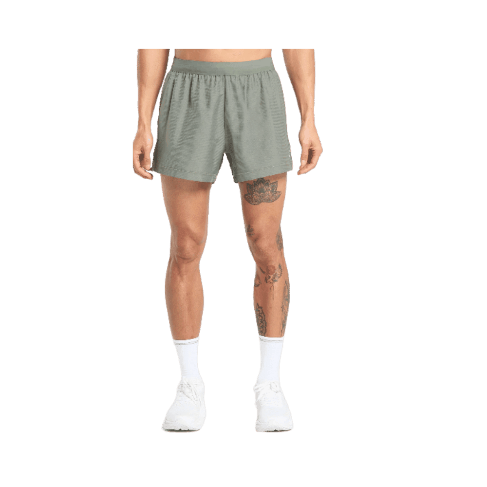 Gymshark Running Shorts Unit Green - HypeFly India View 1